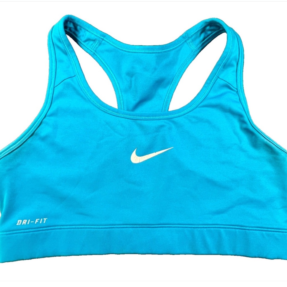Nike Light Blue Dri-FIT Sports Bra